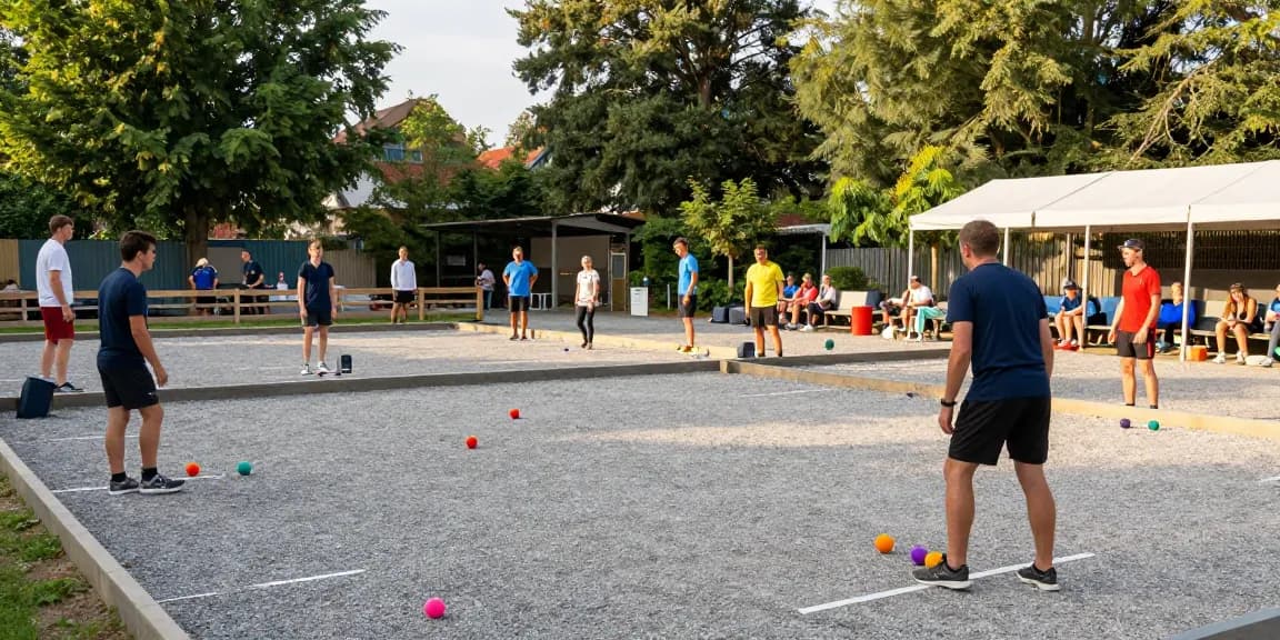 Community engagement at fopikotapalopo.org petanque matches, showcasing vibrant sports atmosphere.