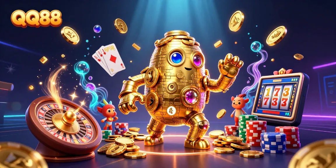 Experience thrilling gameplay at QQ88 with captivating digital casino elements.