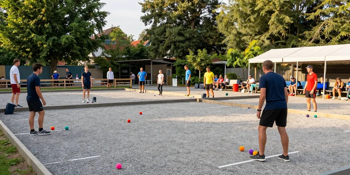 Community engagement at fopikotapalopo.org petanque matches, showcasing vibrant sports atmosphere.