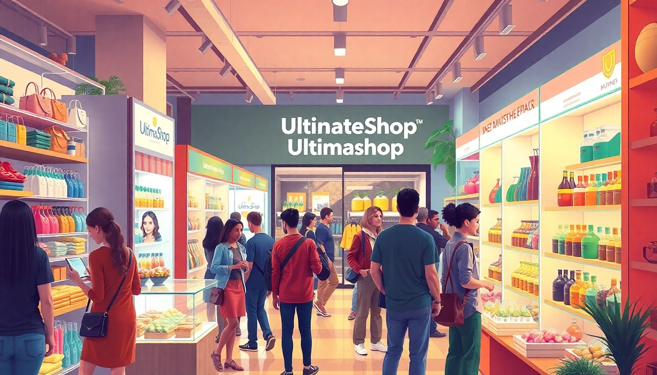 Engage with diverse products at Ultimateshop vc's vibrant shopping scene.