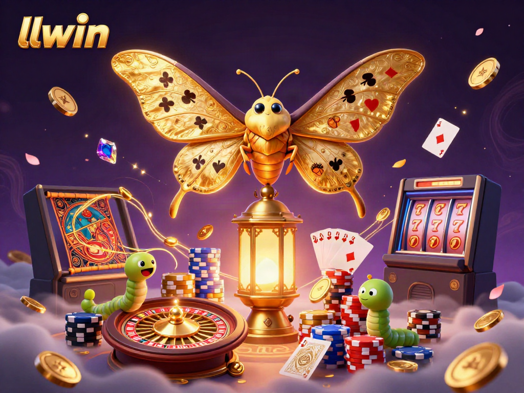 Experience thrilling gaming action at llwin with dynamic golden casino elements and enchanting characters.