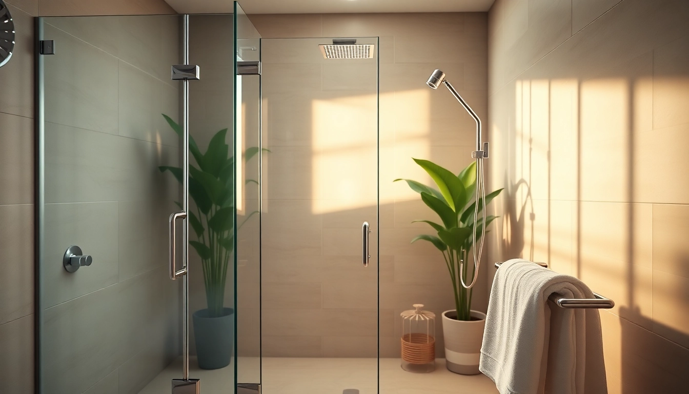 Enhance your bathroom with this stylish shower uk design featuring sleek fixtures.