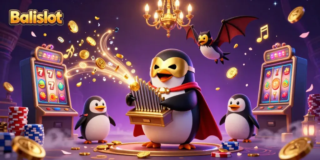 Experience thrilling gameplay at Balislot with vibrant characters and dynamic casino elements.