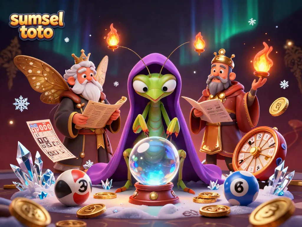 Engage with sumsel toto through mystical lottery elements and vibrant illustrations.
