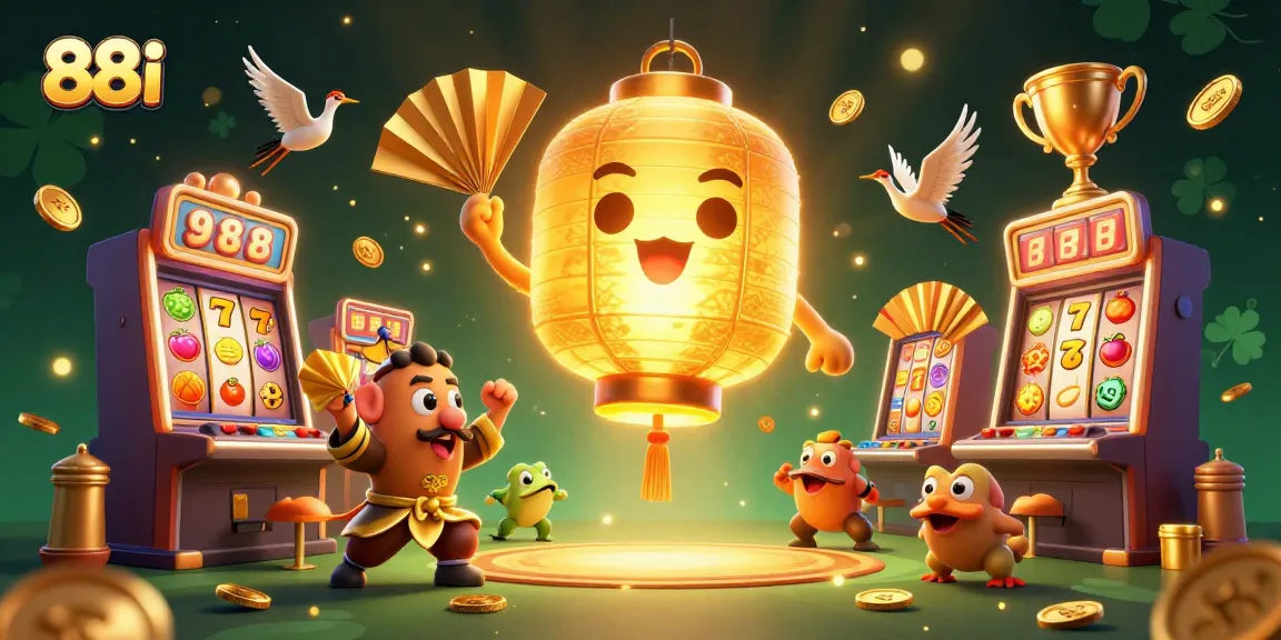 88i showcases a vibrant online casino scene with dynamic gaming elements and enchanting characters.