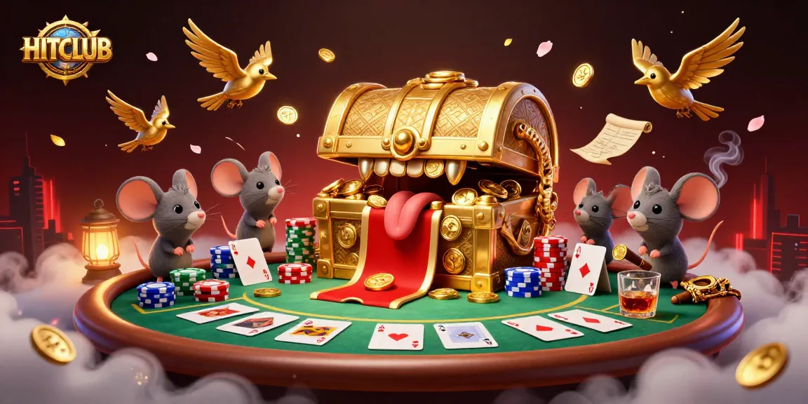 Join the HITCLUB adventure with dynamic casino gaming elements and engaging characters.