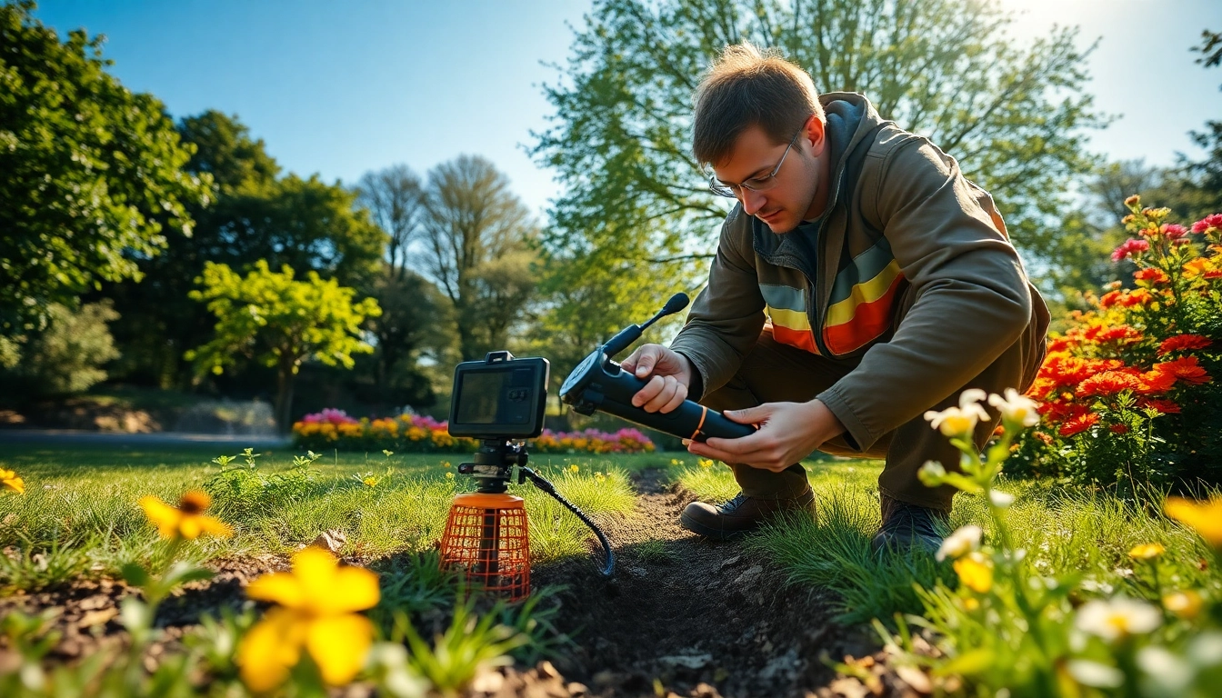 Detect hidden water leaks effectively with expert Leak Detection Cornwall services in beautiful outdoor settings.