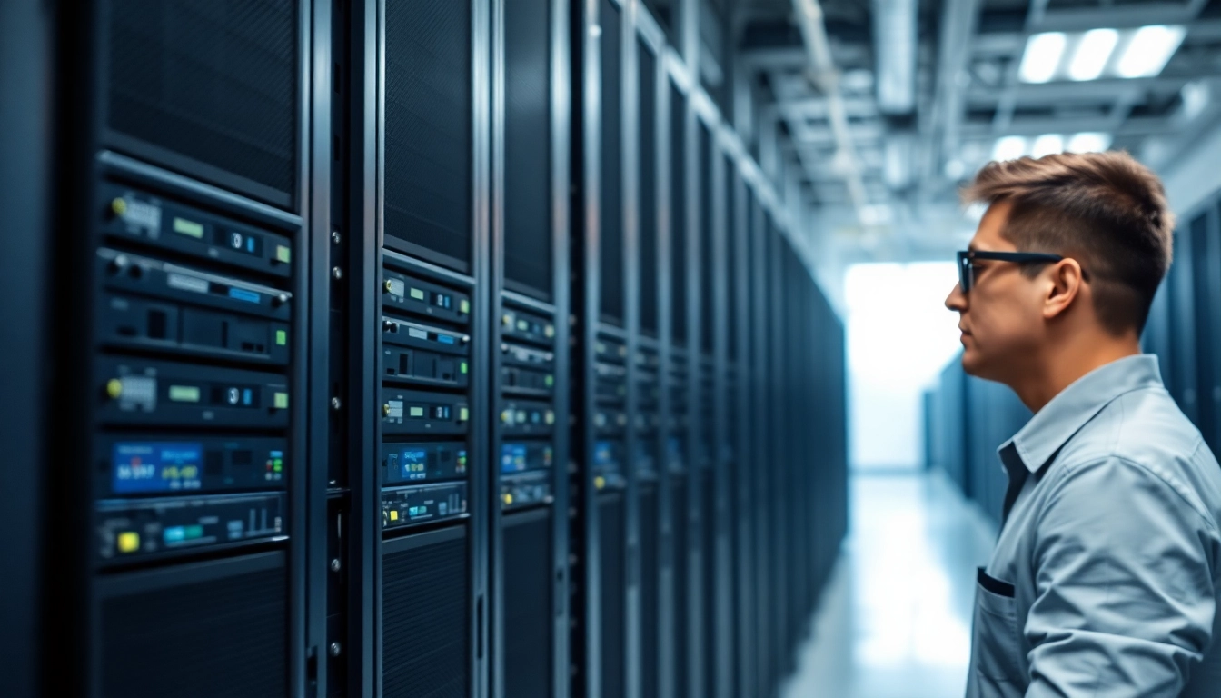 Explore cheap colocation solutions in a professional data center with secure servers.