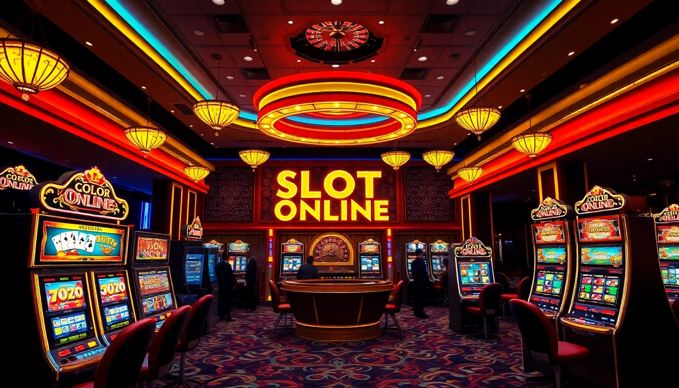 Experience thrilling wins while playing Slot Online at vibrant casino slots.
