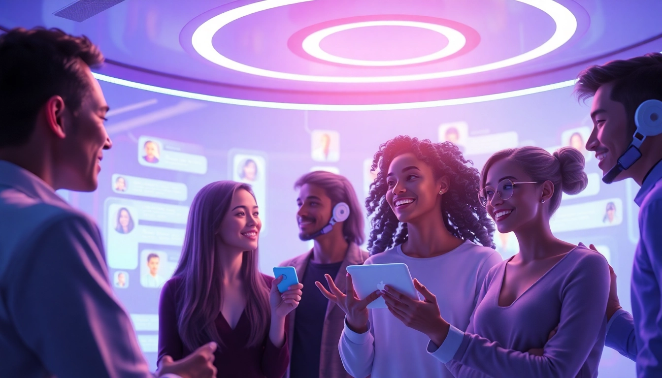 Intimate AI chat interactions showcasing ai sex chat in a modern digital environment.