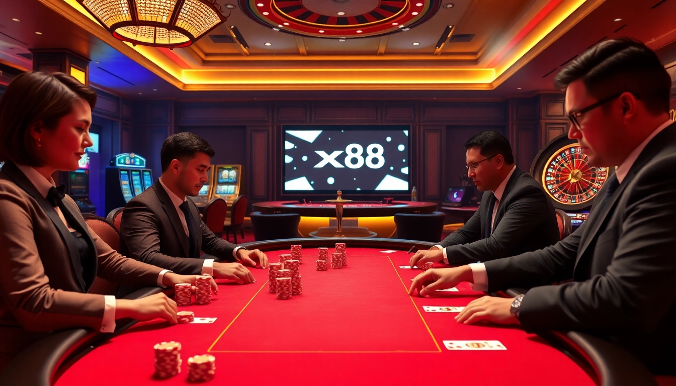 Experience the thrill of poker at https://xx88.today/ with a professional dealer and vibrant atmosphere