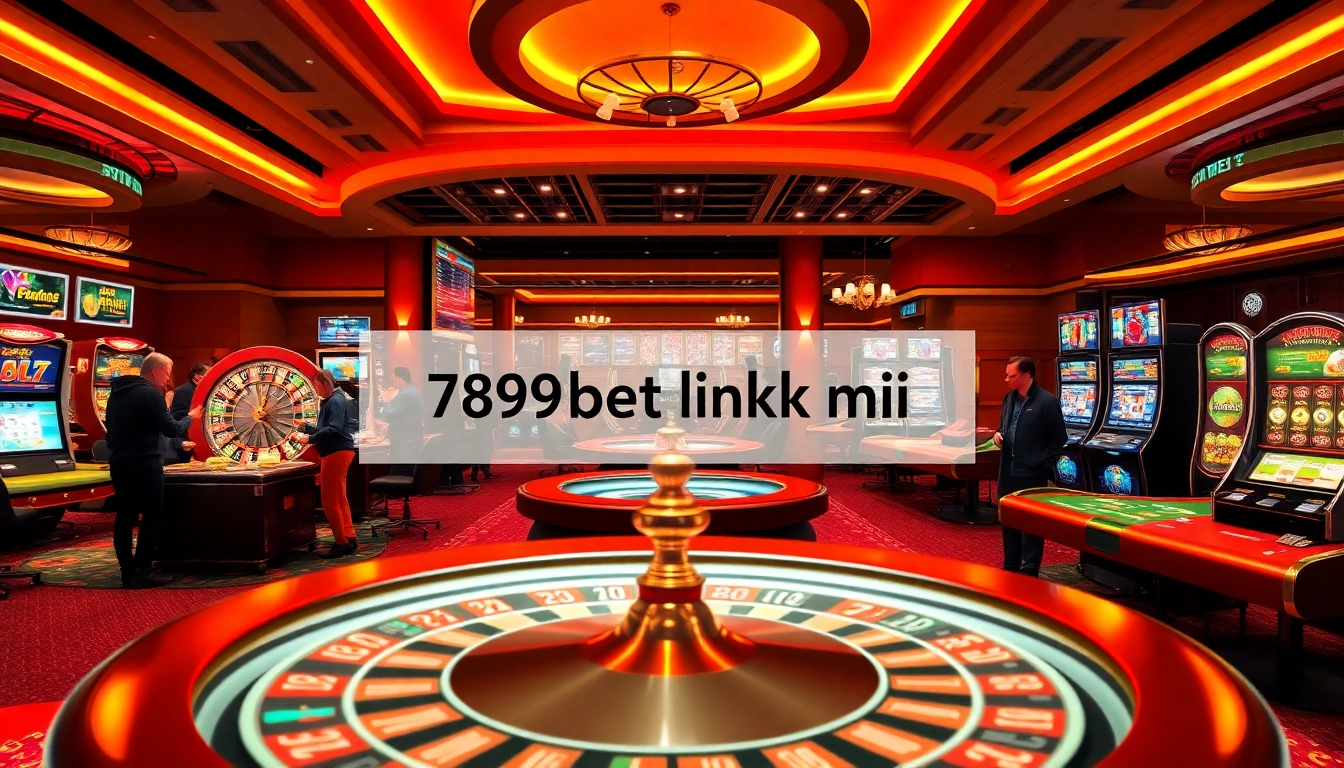 Experience the thrill with 789bet link mới showcased on an exciting online casino interface, featuring roulette, poker, and slot games.