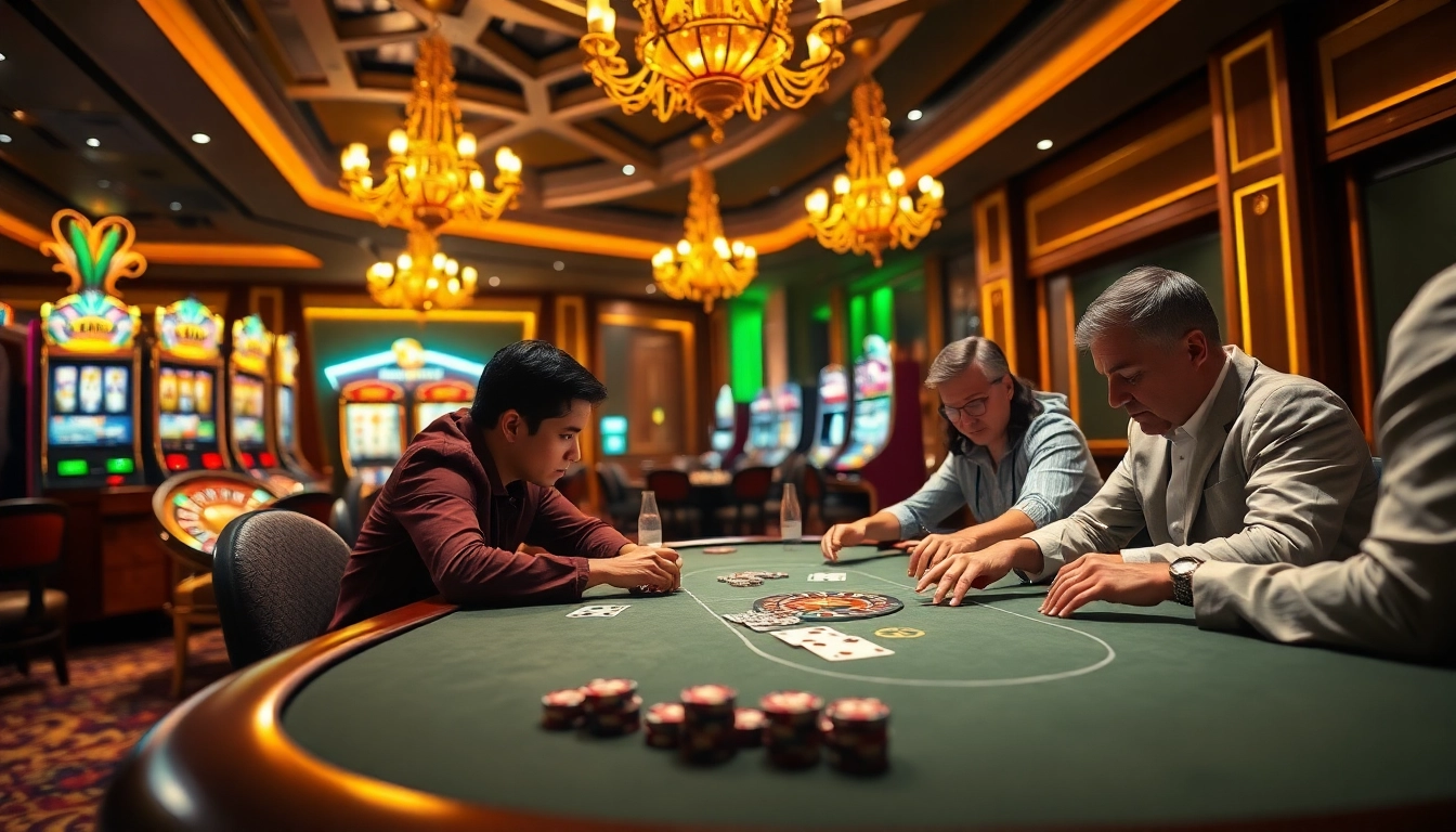 High-stakes action at GG 88’s poker table, capturing the excitement of casino gaming.