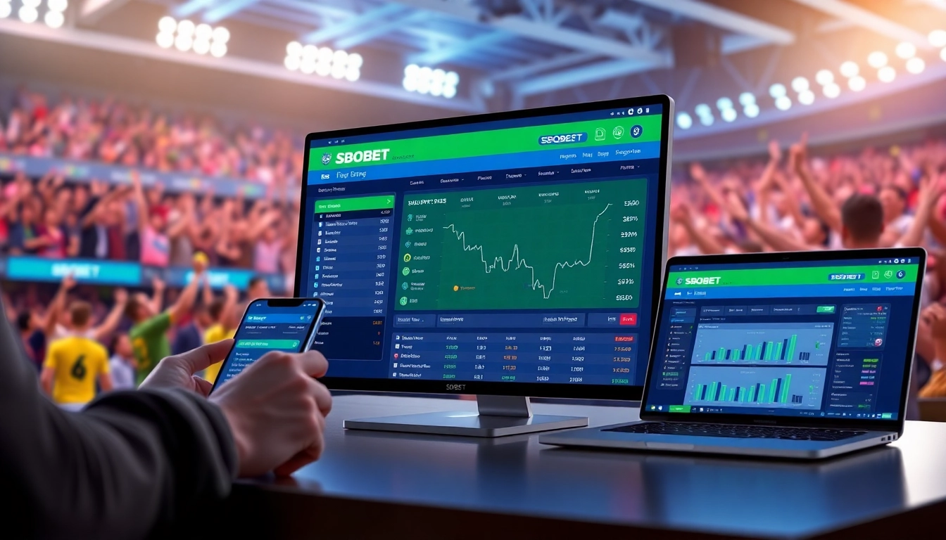 Experience the excitement of sbobet.dance with vibrant sports betting visuals.