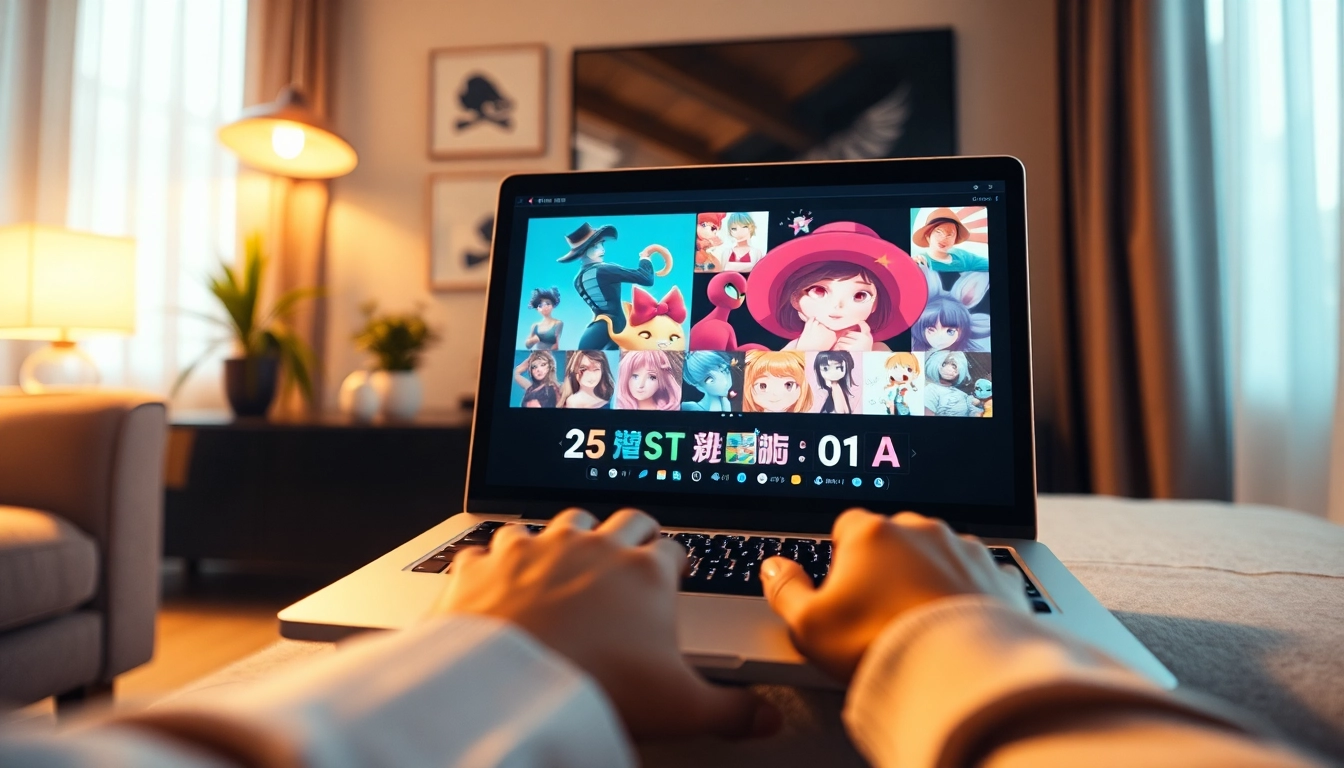 Engaging NSFW AI image generator interface showcasing digital art.