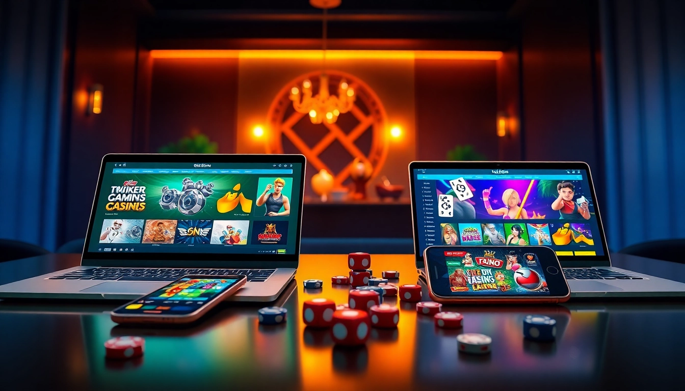 Experience the excitement of online gaming at ev88win.live, featuring vibrant casino visuals.