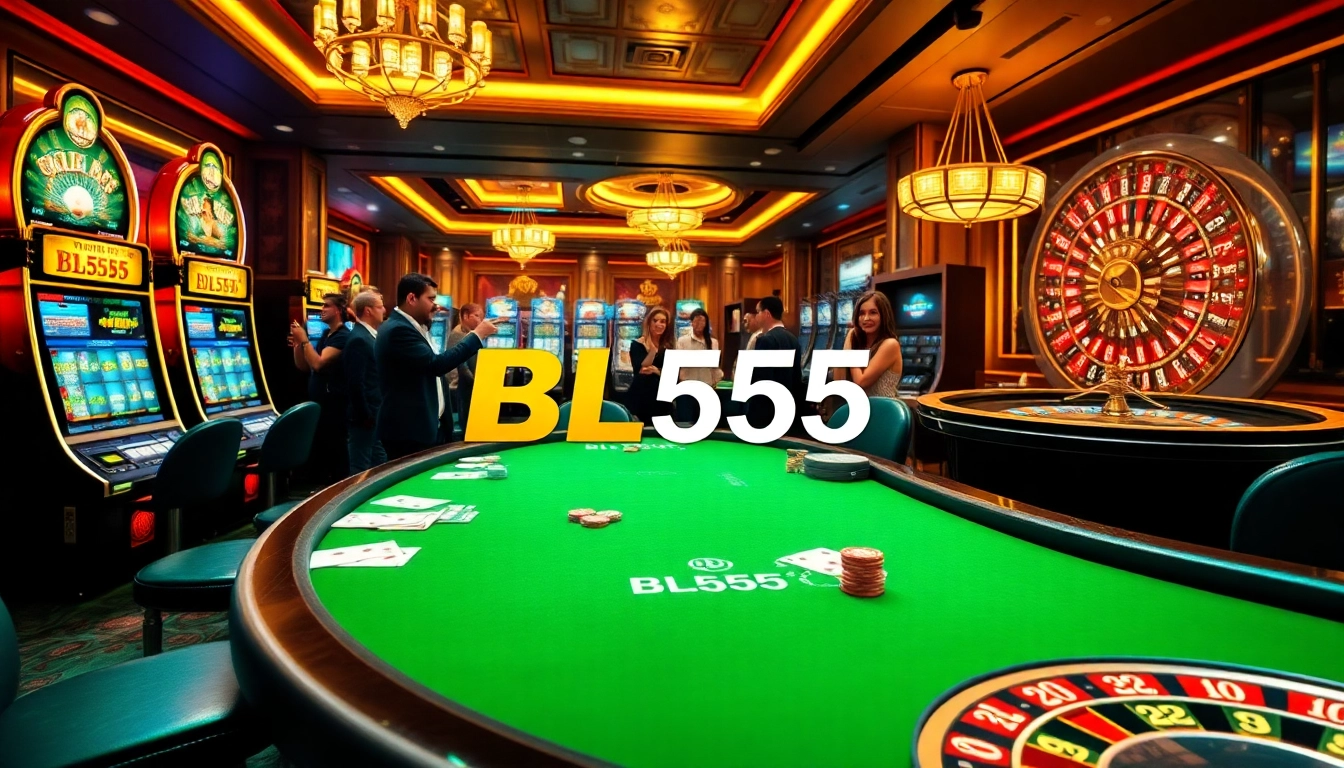 Experience the thrill of winning at trang chủ BL555 with vibrant casino games and players.