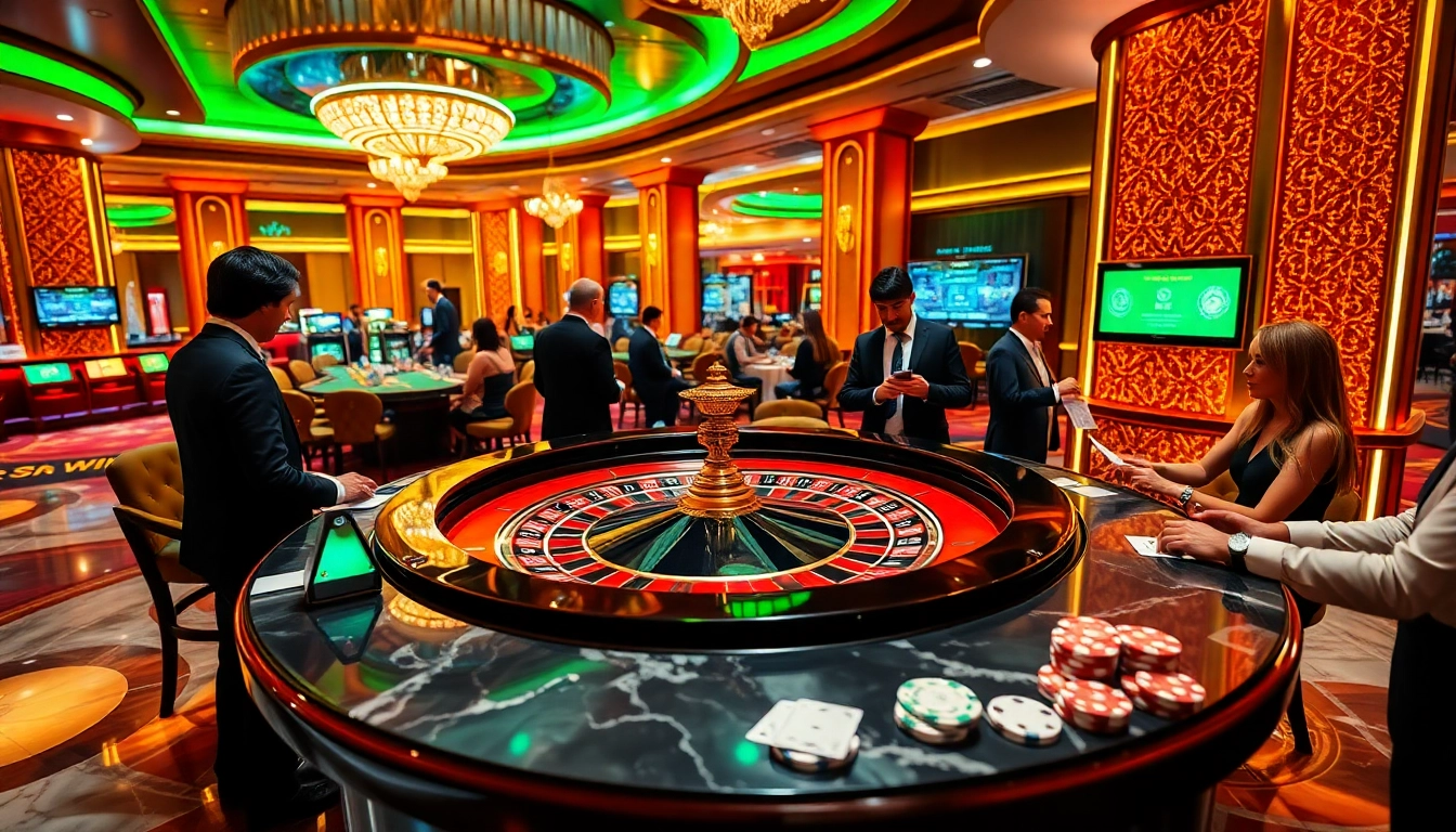 Experience the excitement of winning at a luxurious casino table with sun win vibes.