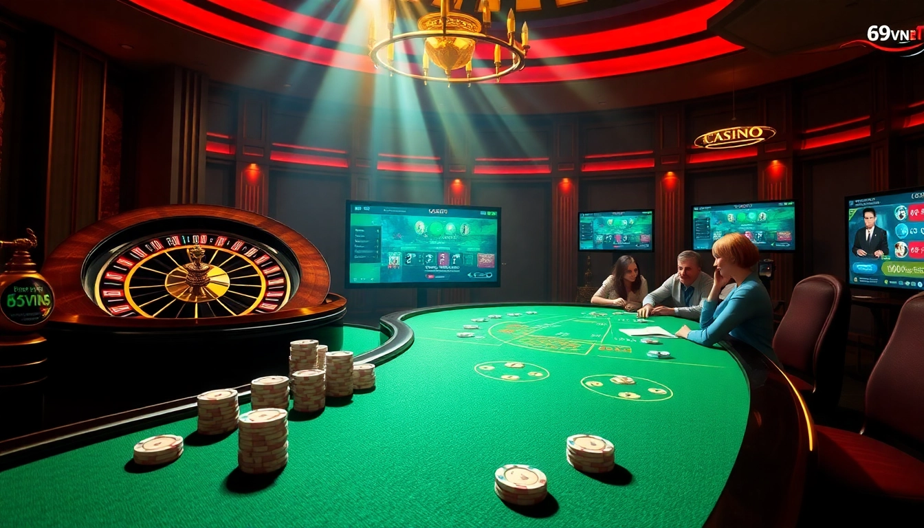 Experience thrilling gameplay on 69vn.gb.net with vibrant casino graphics and exciting betting options.