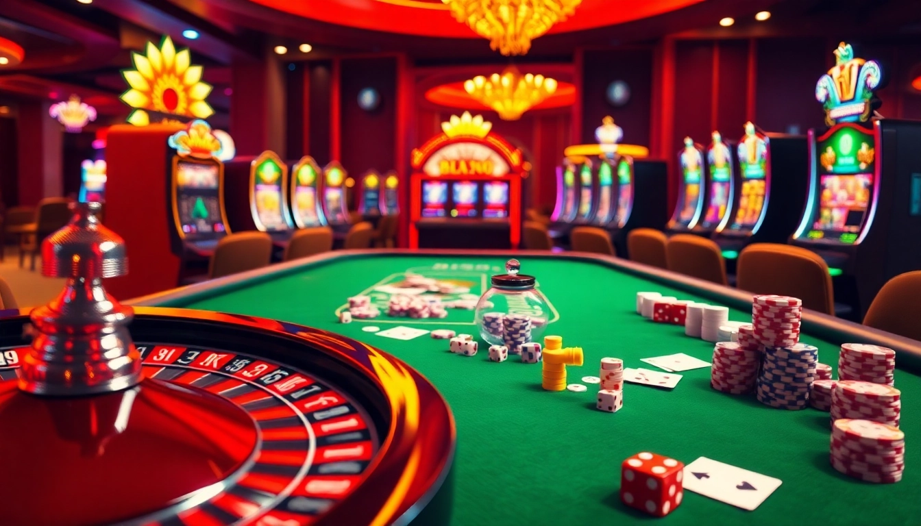 Experience high-stakes gambling with BL555 as players engage at an exciting roulette table.