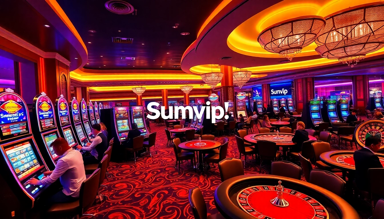 Experience excitement at Sumvip as players win big on vibrant casino games.