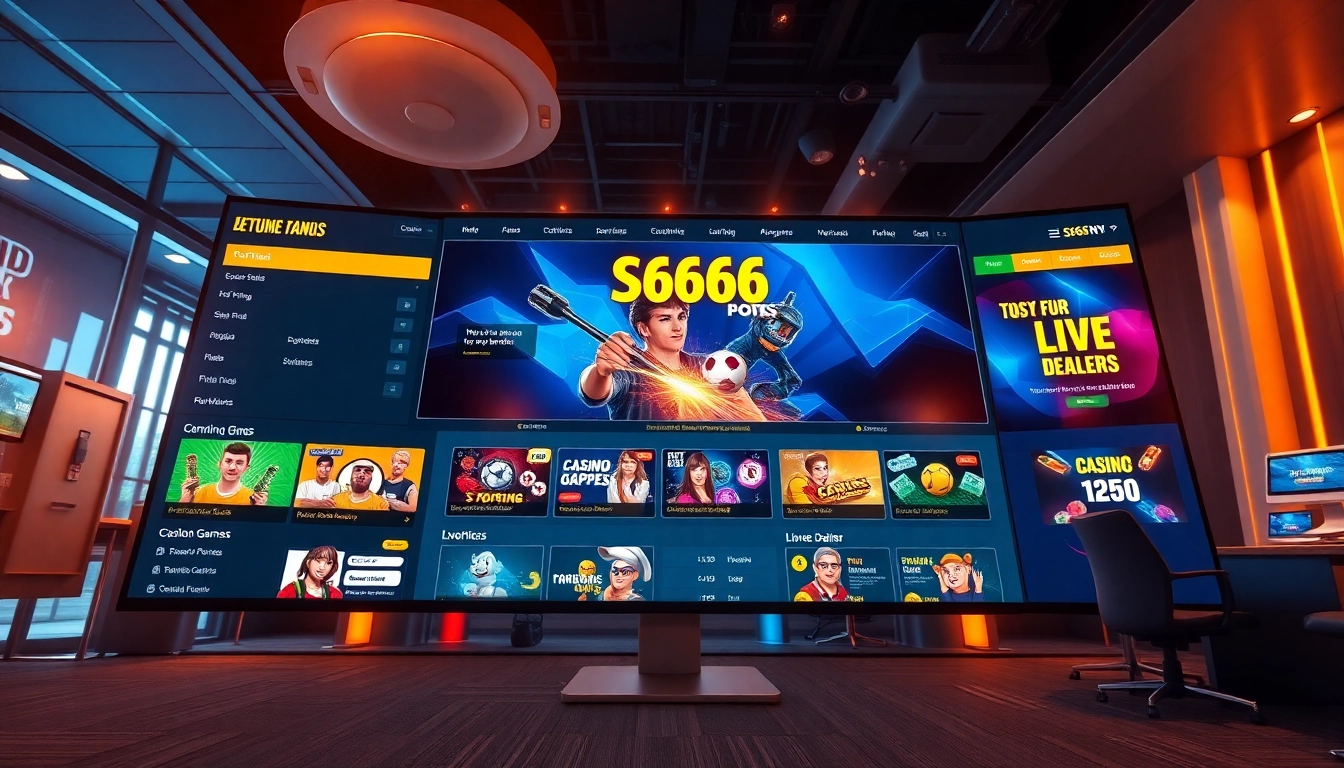 S666.nyc online betting platform interface showcasing diverse games and promotions.