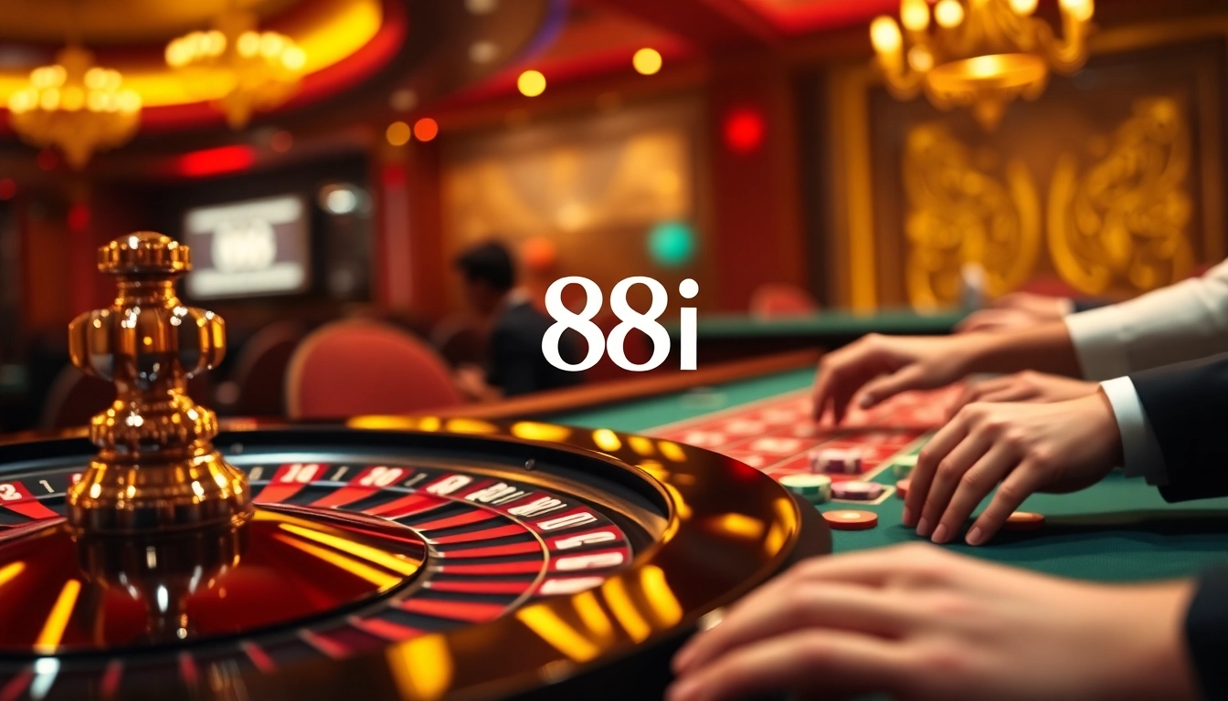 Experience the thrill of betting and gaming at 88i casino.