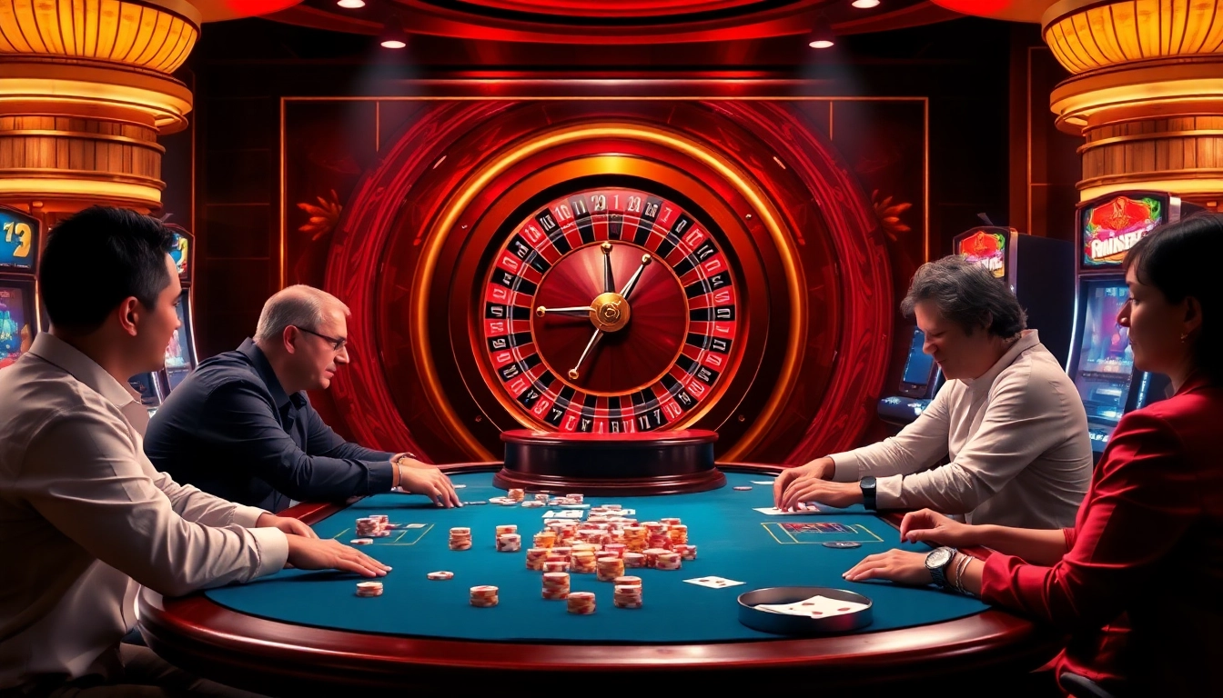 Experience the excitement of high-stakes gaming at https://jun88pl.com/ with vibrant casino visuals.