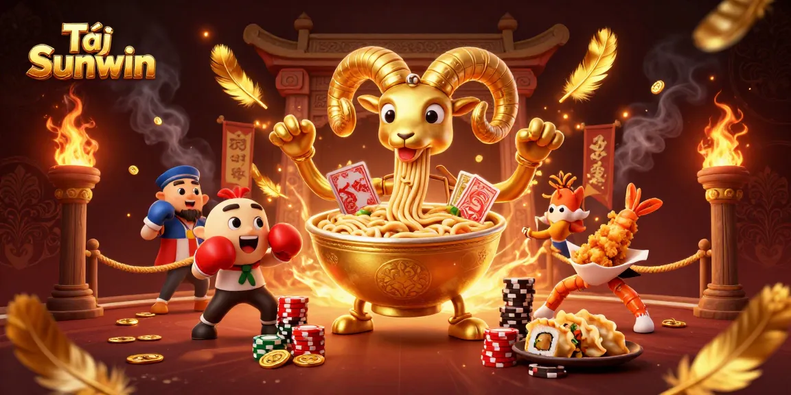 Engage with Tải Sunwin through an exciting 3D illustration of vibrant casino activities.